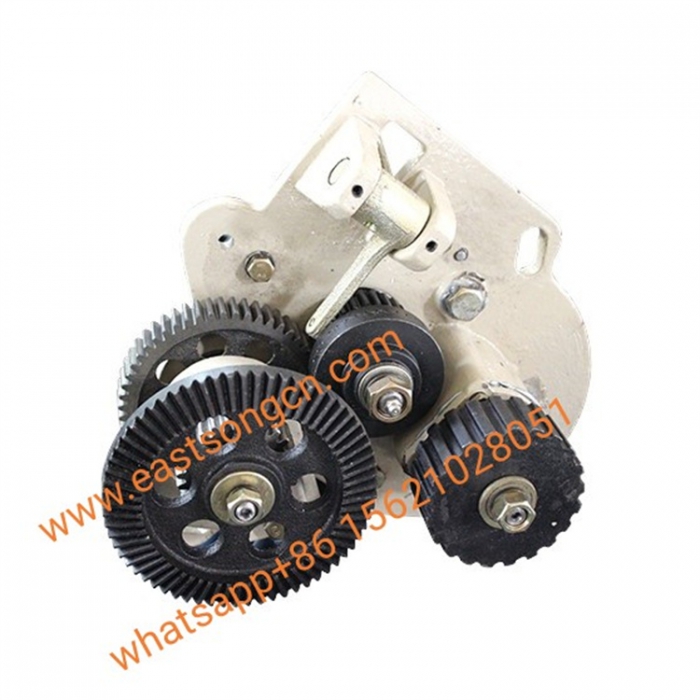 Mechanical take up gearbox textile machine parts for water jet loom
