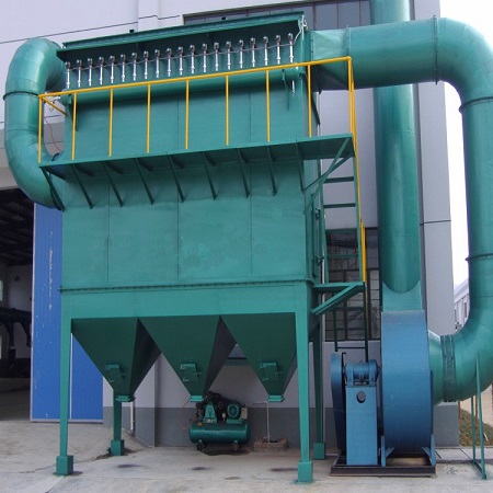 Working principle of bag type dust collector
