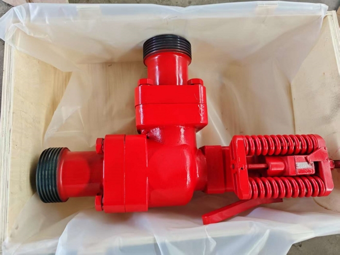 Spring-type Safety Valve Assembly 1500-5000psi for Oilfield Drilling Rig Accessories Petroleum Equipment Parts