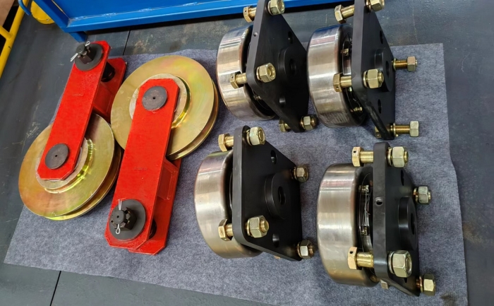 Auxiliary Pulley Assembly Roller Assembly 1017201 Onshore and Offshore Oil Well Equipment Derricks Accessories