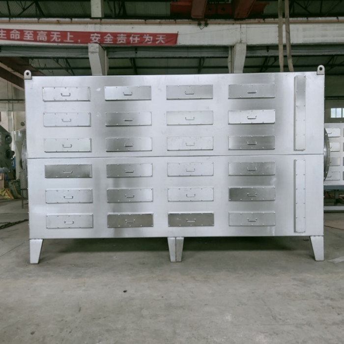 Customized Waste Gas Purification Activated Carbon Adsorption Tower Stainless Steel Deodorization Equipment