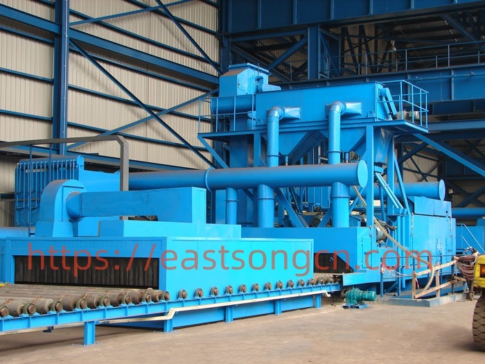 steel plate pretreatment line shot blasting painting.jpg