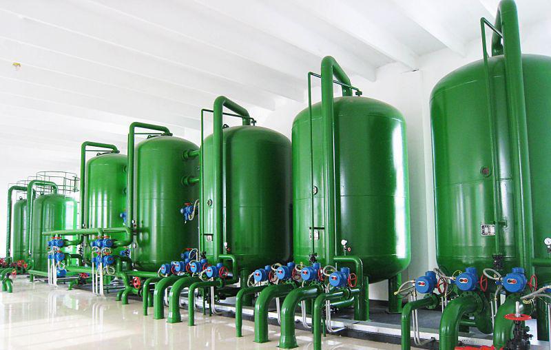 Multi Media Sand Carbon Filter tank Auto Multimedia Filtration System wastewater treatment.jpg