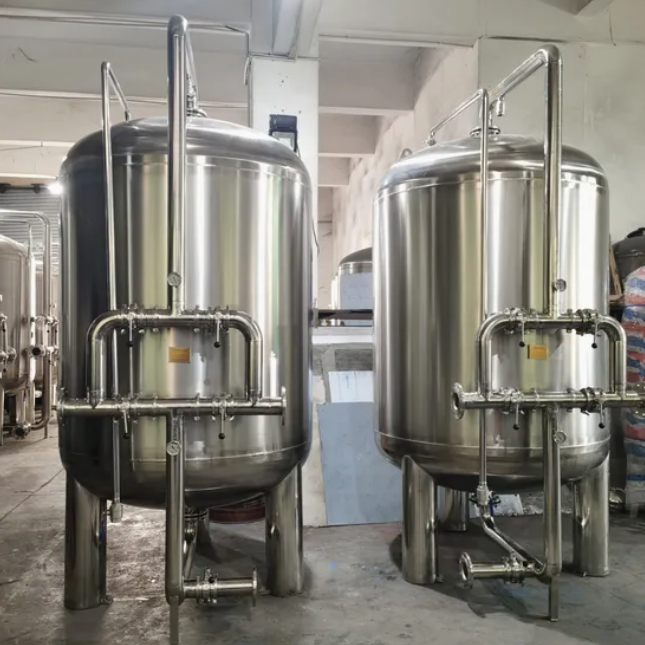 Multi Media Sand Carbon Filter tank Auto Multimedia Filtration System.png