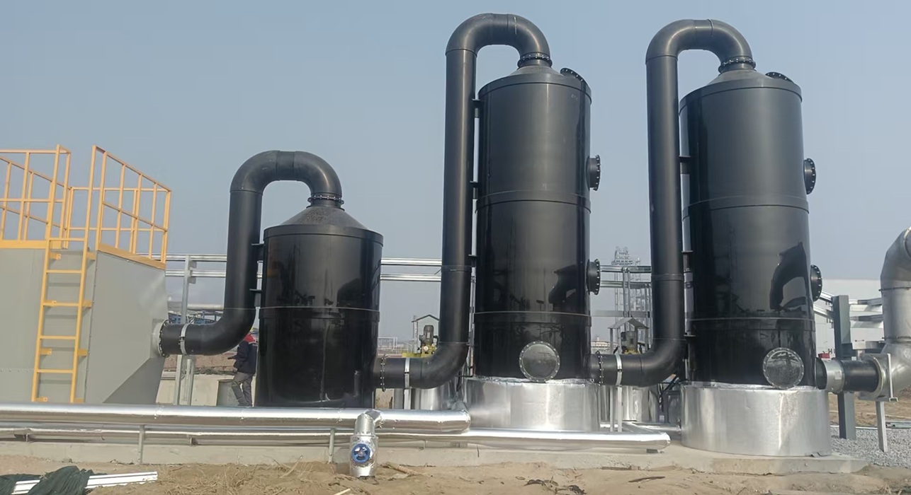 PP Anti-static spray tower water scrubber.jpg