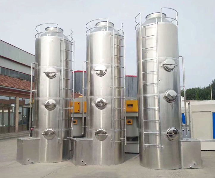 Stainless Steel Spray Tower waste gas purification.jpg